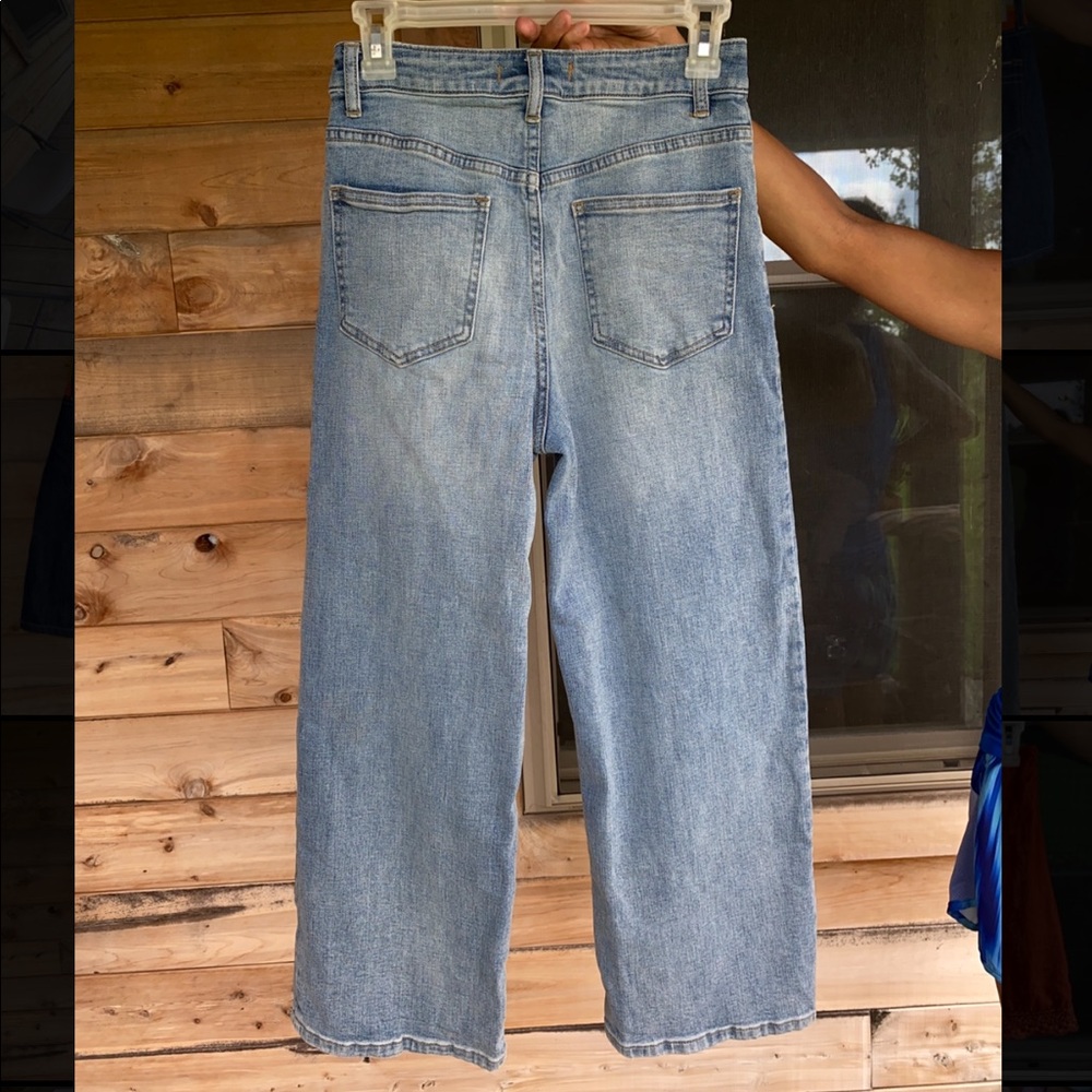 Free People Women’s Wales Wide Leg Jeans - Picture 4 of 5